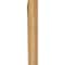 Ekena Millwork Olympic Slat Rough Sawn Bracket, Western Red Cedar, 6"W x 34"D x 40"H BKT06X34X40OLY06RWR - alternate 3